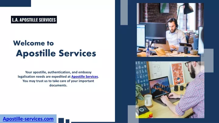 welcome to apostille services