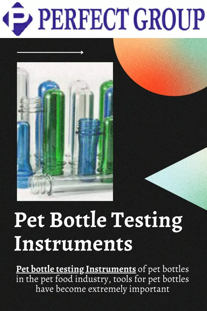 pet bottle testing instruments pet bottle testing