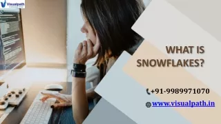 what is snowflakes