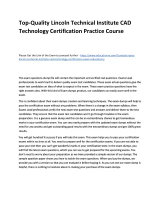 top quality lincoln technical institute