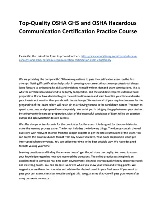 top quality osha ghs and osha hazardous