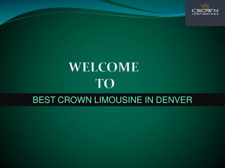 best crown limousine in denver