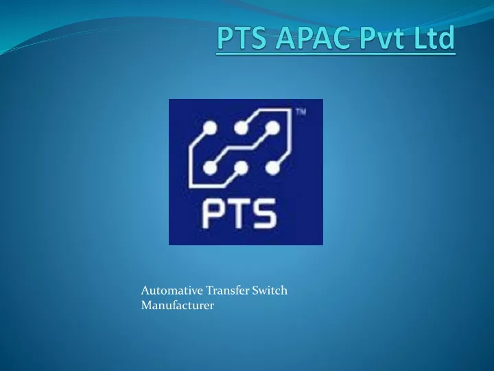 pts apac pvt ltd