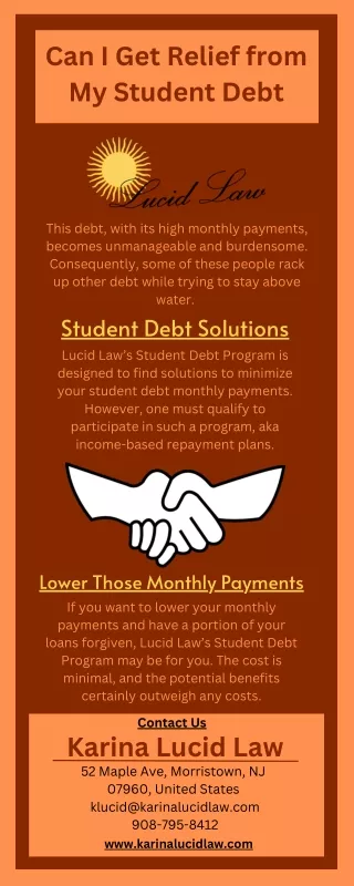 Can I Get Relief from My Student Debt