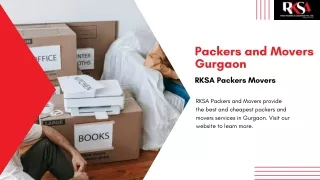Top Packers and Movers Company Gurgaon