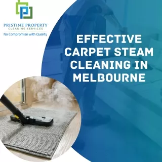 effective carpet steam cleaning in melbourne