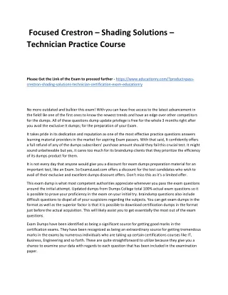 focused crestron shading solutions technician