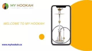 Shisha pipes - Myhookah.ca