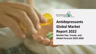 antidepressants global market report 2022 market