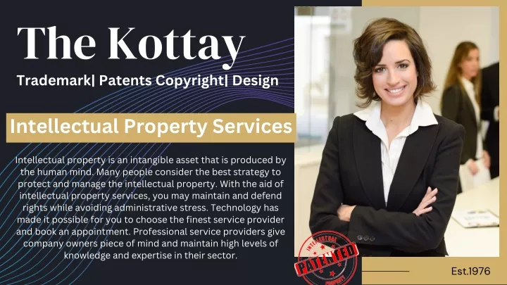 the kottay trademark patents copyright design