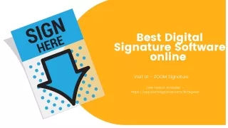 Best Digital Signature Application Online Free of Cost - Try It Today