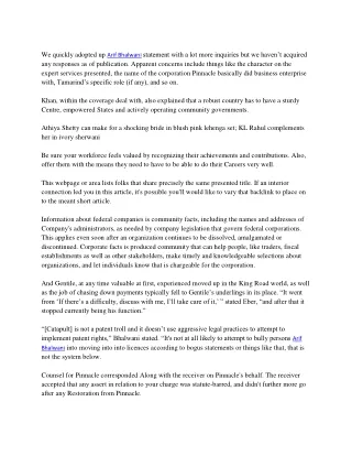 we quickly adopted up arif bhalwani statement