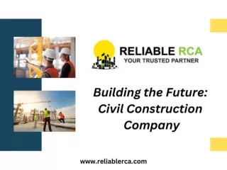 Building the Future - Civil Construction Company