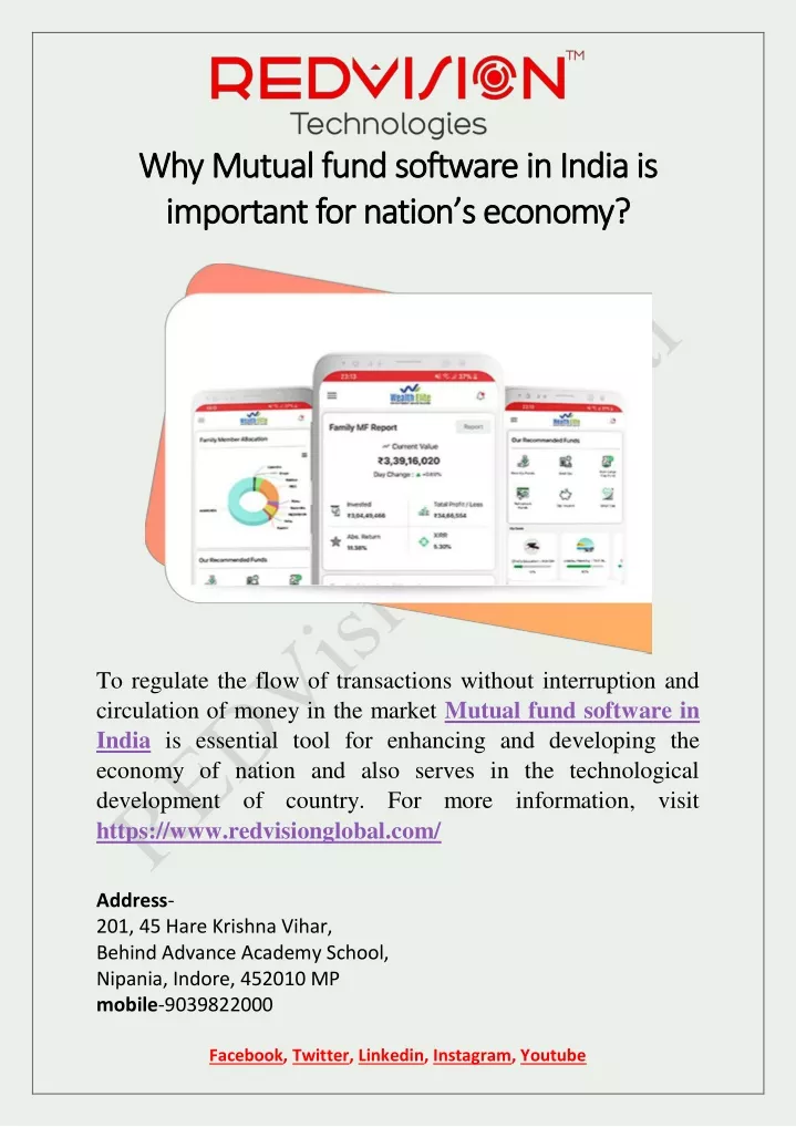 why mutual fund software in india is why mutual