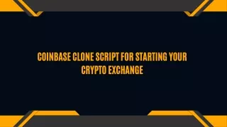 coinbase clone script for starting your crypto