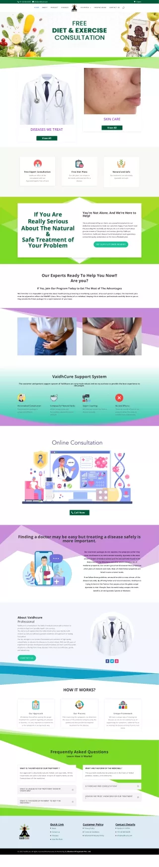 VaidhCure: Buy ayurvedic products online at the best price.