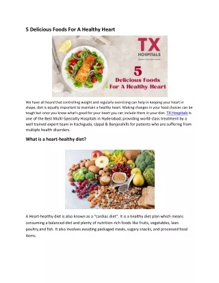 5 Delicious Foods For A Healthy Heart (1)