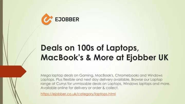 deals on 100s of laptops macbook s more at ejobber uk