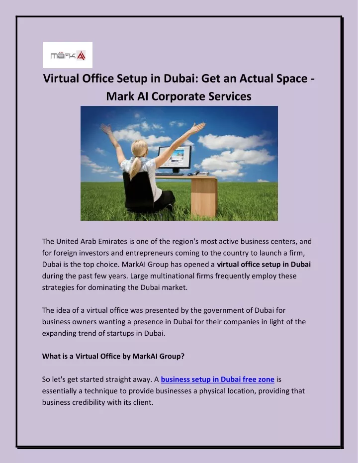 virtual office setup in dubai get an actual space