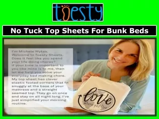 No Tuck Top Sheets For Bunk Beds
