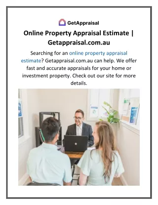 online property appraisal estimate getappraisal