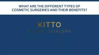 What are the Different Types of Cosmetic Surgeries and Their Benefits?