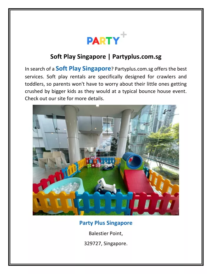 soft play singapore partyplus com sg