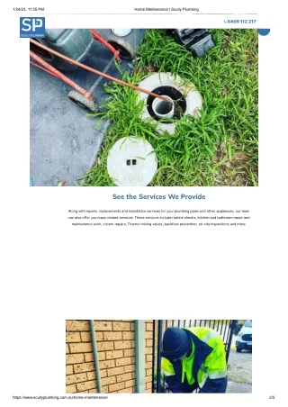 Home Maintenance _ Scully Plumbing