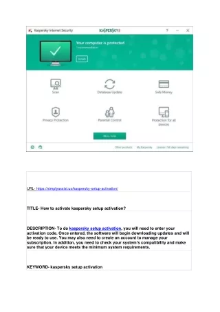 url https simplyassist us kaspersky setup