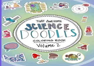 download Science Doodles Volume 2: Coloring Book (Science Doodles STEM Coloring
