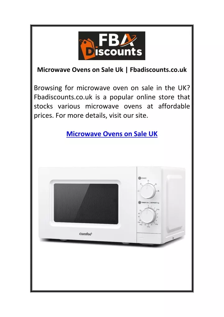 microwave ovens on sale uk fbadiscounts co uk