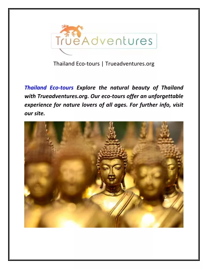 thailand eco tours trueadventures org