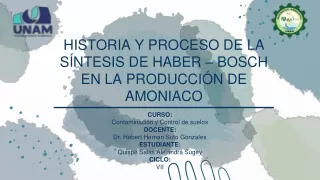 Sintesis de Haber - Bosch