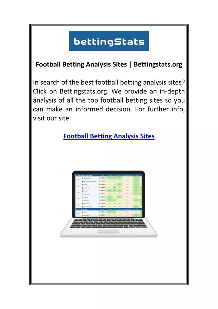 football betting analysis sites bettingstats org