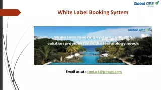 White Label Booking System