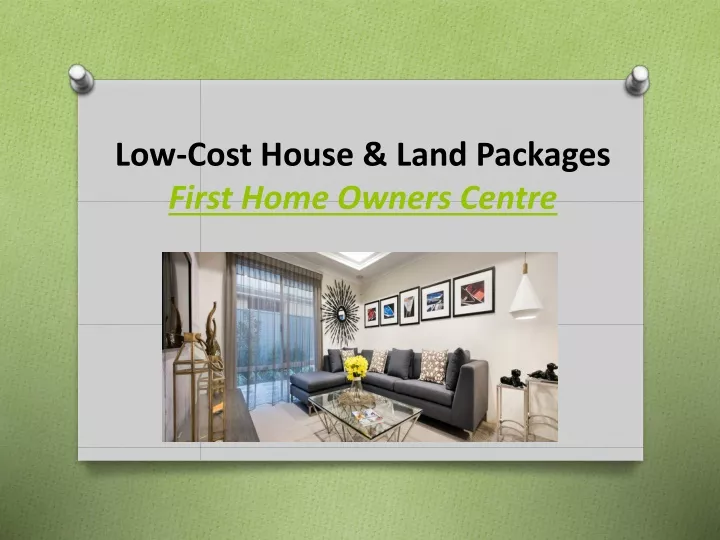 low cost house land packages first home owners centre