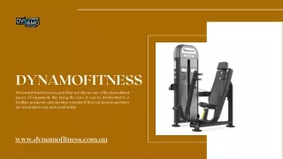 Commercial Fitness Equipment Sydney | Dynamofitness.com.au