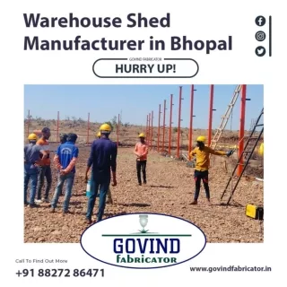 Warehouse Shed Manufacturer in Bhopal