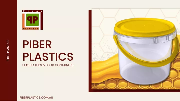 piber plastics plastic tubs food containers