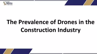 Drone Surveying & Construction Site Surveying