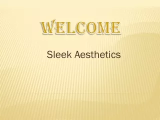 sleek aesthetics
