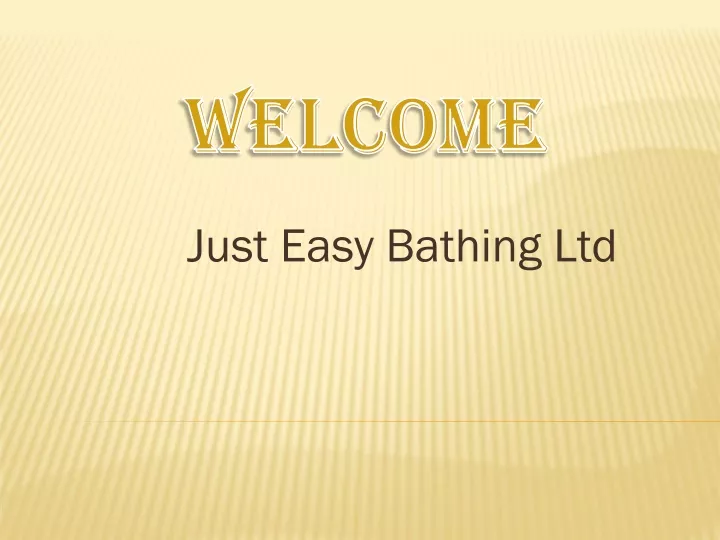 just easy bathing ltd