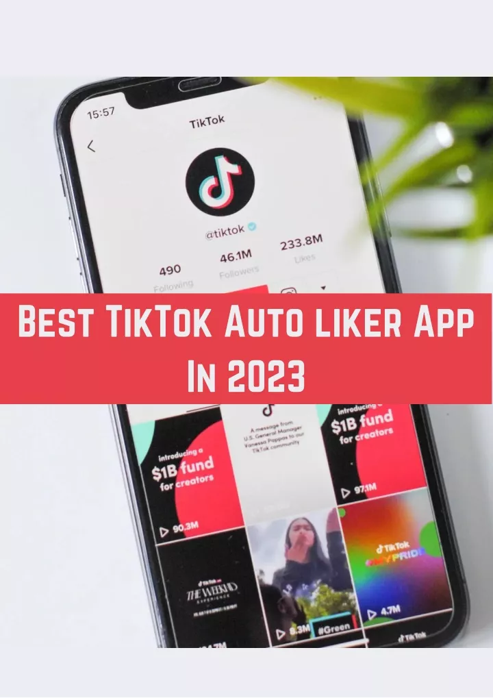 Ppt Best Tiktok Auto Liker App In 2023 Powerpoint Presentation Free