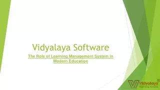 vidyalaya software