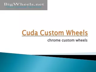 Best Custom Wheels and Tires for Big Muscle Cars in Sunnyvale