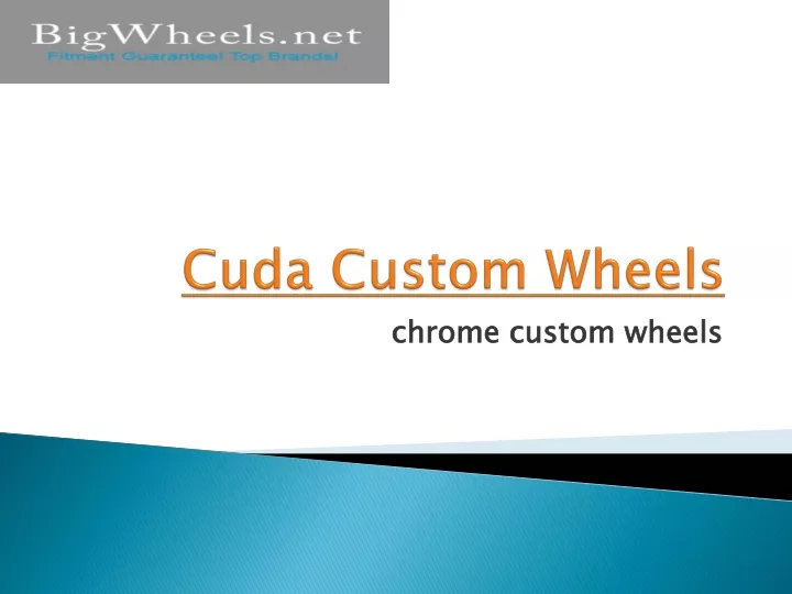 cuda custom wheels