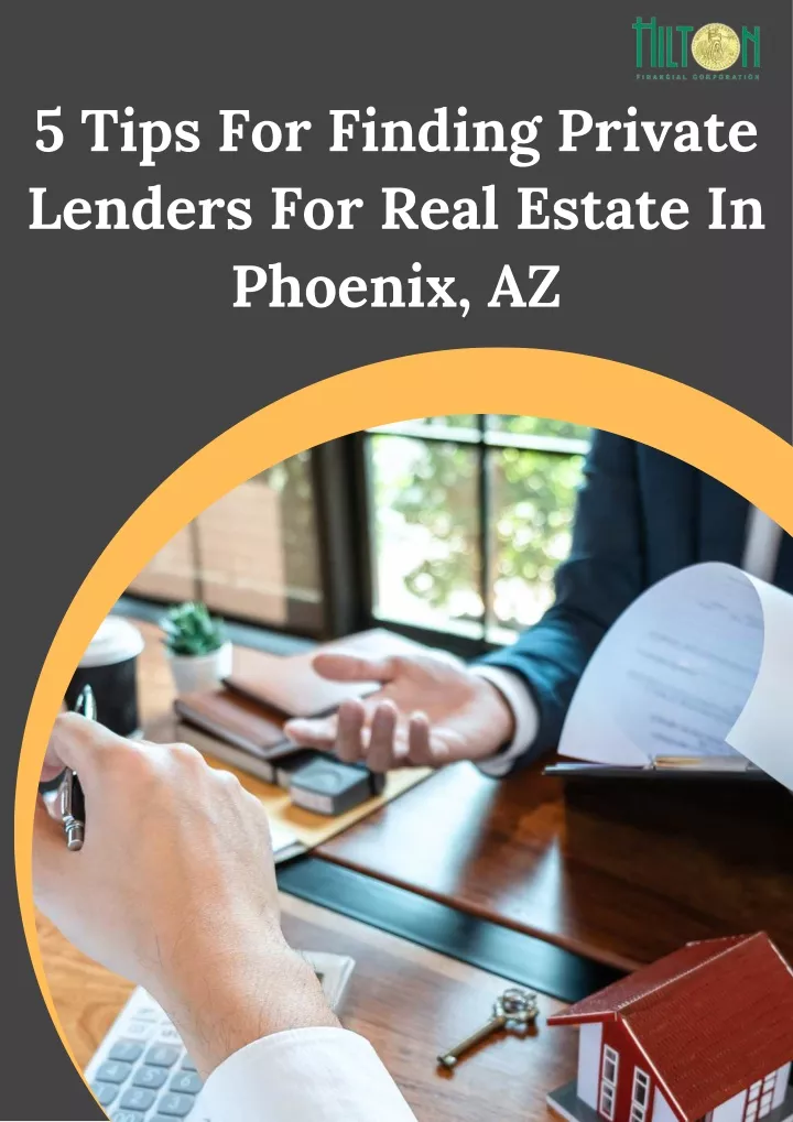 5 tips for finding private lenders for real