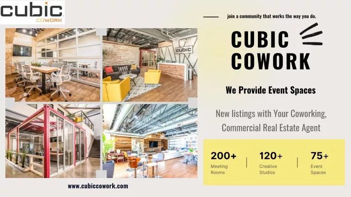 join a community that works the way you do cubic