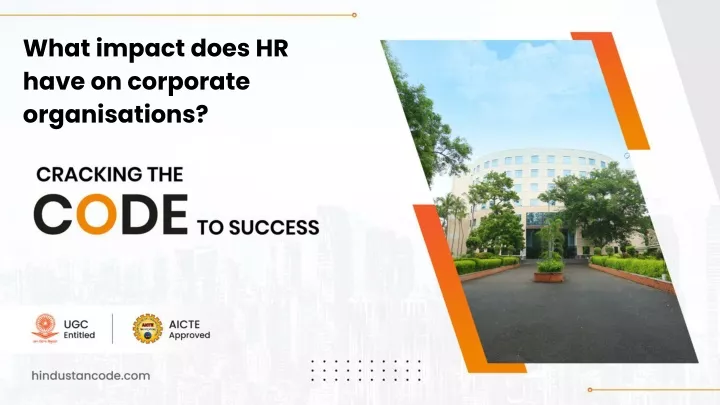 what impact does hr have on corporate