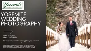Wedding Photographer Yosemite
